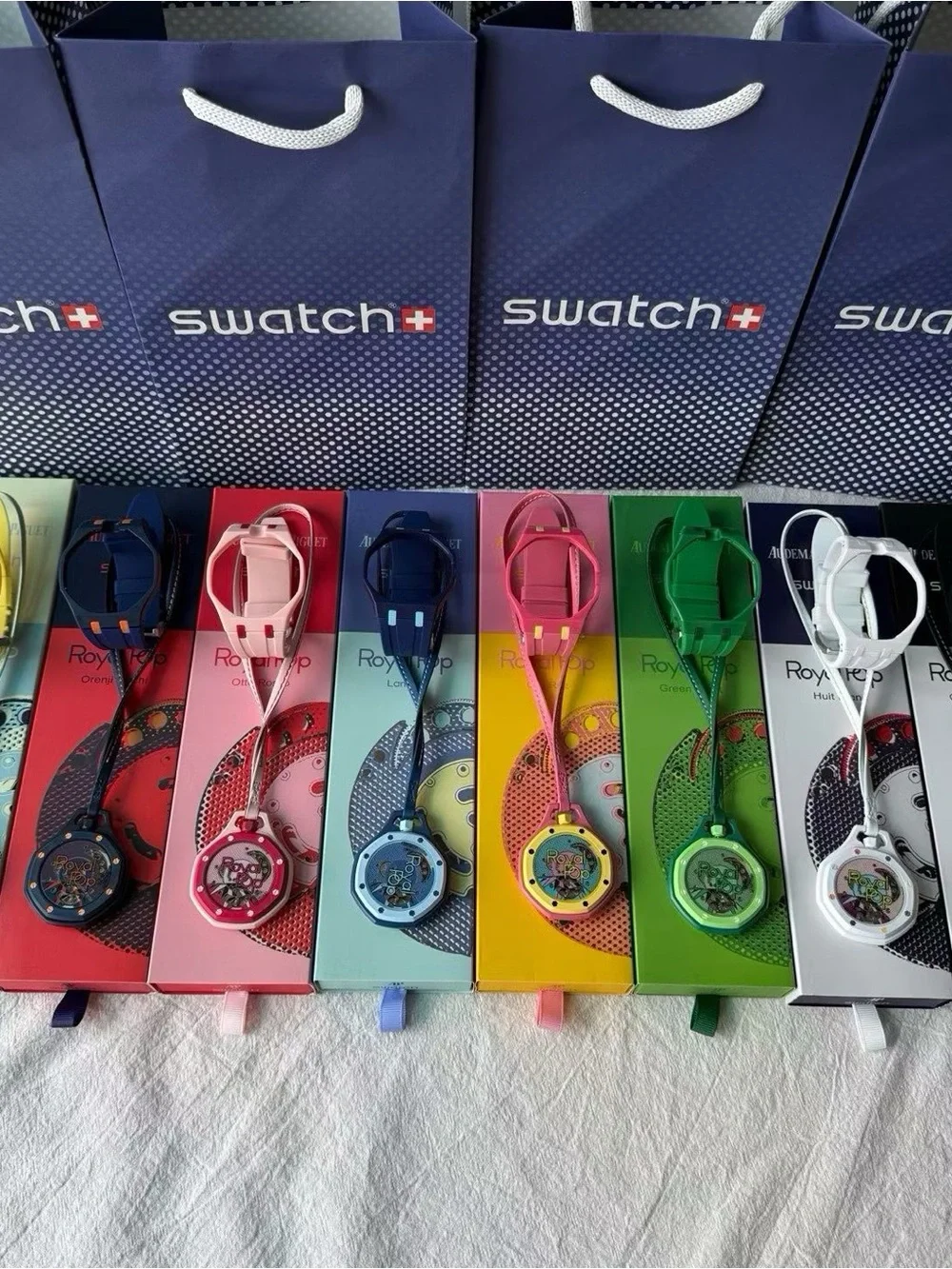 Audemars Piguet × Swatch collaboration watches various collections available